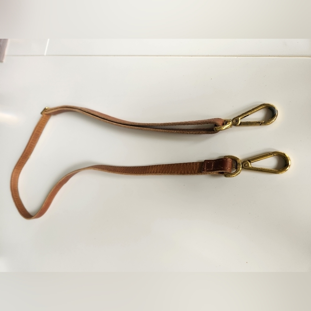 Adjustable Leather Shoulder Strap - image 1